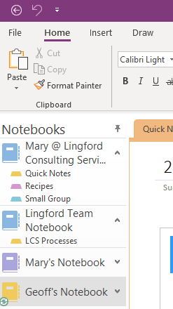 Share OneNote Screenshot