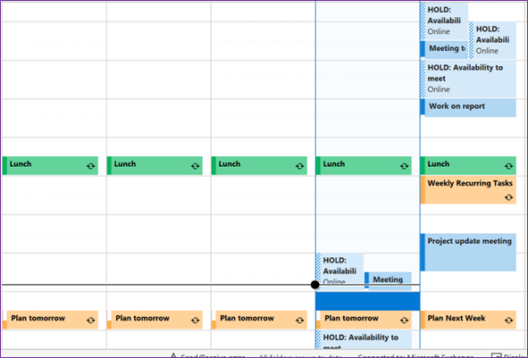 Scheduling Poll (FInd Time) temporary holds in people's Calendars